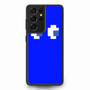 Deep blue pacman Samsung Galaxy S21Ultra Case