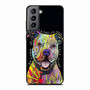 Dog Abstract Pitbull Samsung Galaxy S21 Case