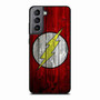 Flash Logo Wood Samsung Galaxy S21 Case