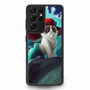 grumpy cat the little mermaid Samsung Galaxy S21Ultra Case