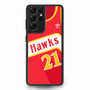 hawks basketball jersey Samsung Galaxy S21Ultra Case