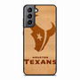 houston texans wood Samsung Galaxy S21 Case