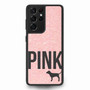 Light Glitter Pink Victoria's Secret Samsung Galaxy S21Ultra Case