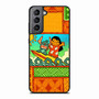 Lilo And Stitch Hawaiian Art Samsung Galaxy S21 Case