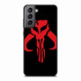 Mandalorian Skull Boba Fett Samsung Galaxy S21 Case