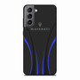Maserati Blue Lux Samsung Galaxy S21 Case