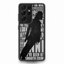 Michael Jackson Lyrics Samsung Galaxy S21Ultra Case