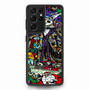 Nightmare before christmas stained glass Samsung Galaxy S21Ultra Case