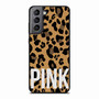 Pink Leopard Samsung Galaxy S21 Case