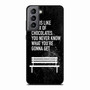 Quotes from Forestgump Samsung Galaxy S21 Case