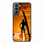 Rip Curl Sunset Surfing Girl Samsung Galaxy S21 Case