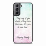Sleeping beauty quotes Samsung Galaxy S21 Case