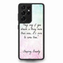 Sleeping beauty quotes Samsung Galaxy S21Ultra Case