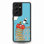 Snoopy rollercoaster Samsung Galaxy S21Ultra Case
