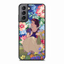 Snow White Floral Forest Samsung Galaxy S21 Case
