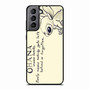 Sticth quotes Samsung Galaxy S21 Case