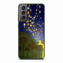 tangled floating light Samsung Galaxy S21 Case