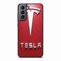 Tesla Logo 1 Samsung Galaxy S21 Case