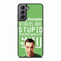 The Big Bang Theory Sheldon cooper 1 Samsung Galaxy S21 Case