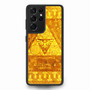 the legend of zelda gold pattern Samsung Galaxy S21Ultra Case