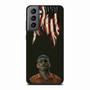 The Punisher American Flag Samsung Galaxy S21 Case