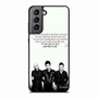 The Script Quotes Samsung Galaxy S21 Case
