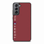 Tommy Hilfiger Dark Red Samsung Galaxy S21 Case