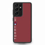 Tommy Hilfiger Dark Red Samsung Galaxy S21Ultra Case