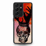 True Detective Skull Art Samsung Galaxy S21Ultra Case