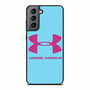 Under Armour Light Blue Samsung Galaxy S21 Case