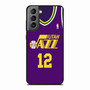 utah jazz basketball jersey Samsung Galaxy S21 Case