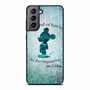 Walt Disney Art Quote Samsung Galaxy S21 Case