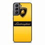 yellow lamborghini Samsung Galaxy S21 Case
