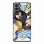 Attack on Titan Eren Mikasa Armin Smile Samsung Galaxy S21 Case