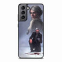The Witcher Modern Style Geralt and Ciri Samsung Galaxy S21 Case