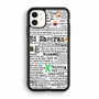 Ed Sheeran Quotes 2 iPhone 12 Mini | iPhone 12 Case Ed Sheeran Quotes 2 iPhone 12 Mini | iPhone 12 Case