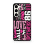 Cute Pink Qiotes Samsung Galaxy S23 Case