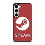 Steam Logo Red Samsung Galaxy S23 Case