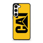 yellow caterpillar logo Samsung Galaxy S23 Case