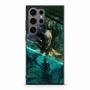 Black Panther Abstract Art Samsung Galaxy S24 Ultra Case