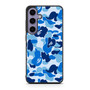 Bape Blue Camo Samsung Galaxy S24 Case