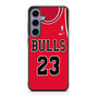 bulls basketball jersey Samsung Galaxy S24 Case