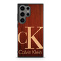 calvin klein wood Samsung Galaxy S24 Ultra Case