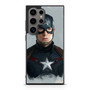 Captain America as Chris Evans Samsung Galaxy S24 Ultra Case