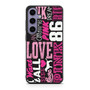 Cute Pink Qiotes Samsung Galaxy S24 Case