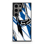 fox custom blue logo Samsung Galaxy S24 Ultra Case