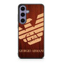 giorgio armani wood Samsung Galaxy S24 Case