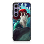 grumpy cat the little mermaid Samsung Galaxy S24 Case