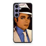 Michael Jackson in White Samsung Galaxy S24 Case