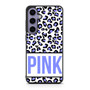 Pink Blue Leopard Samsung Galaxy S24 Case